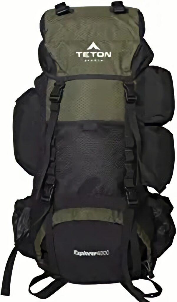 TETON Sports Explorer 4000 Internal Frame Backpack; High-Performance Backpack for Backpacking, Hiking, Camping