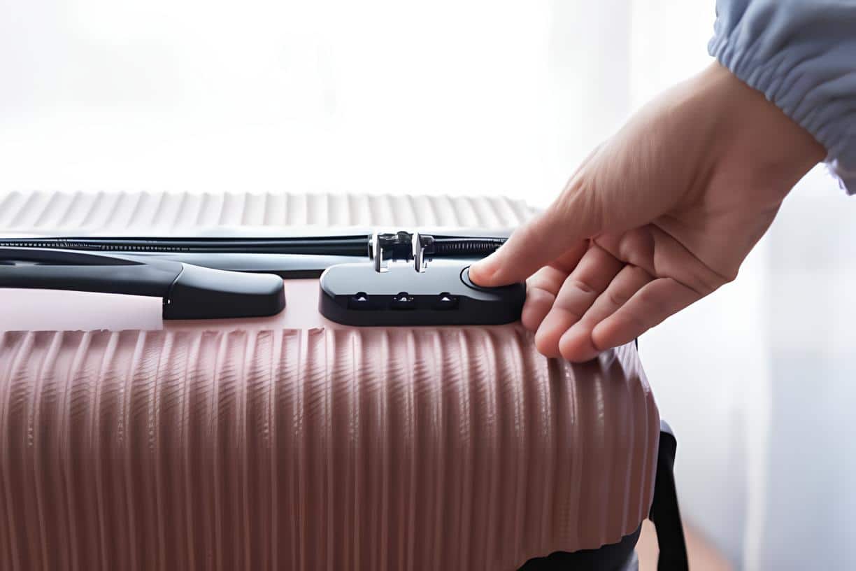 Delsey Suitcase Combination Lock