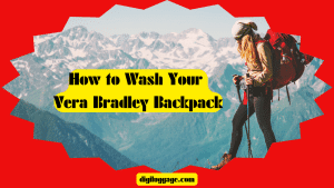 How to Wash Vera Bradley Backpack