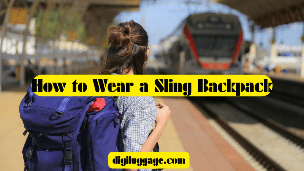  How to Wear a Sling Backpack