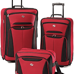 American Tourister Luggage Fieldbrook II 3 Piece Set, rd Paperback